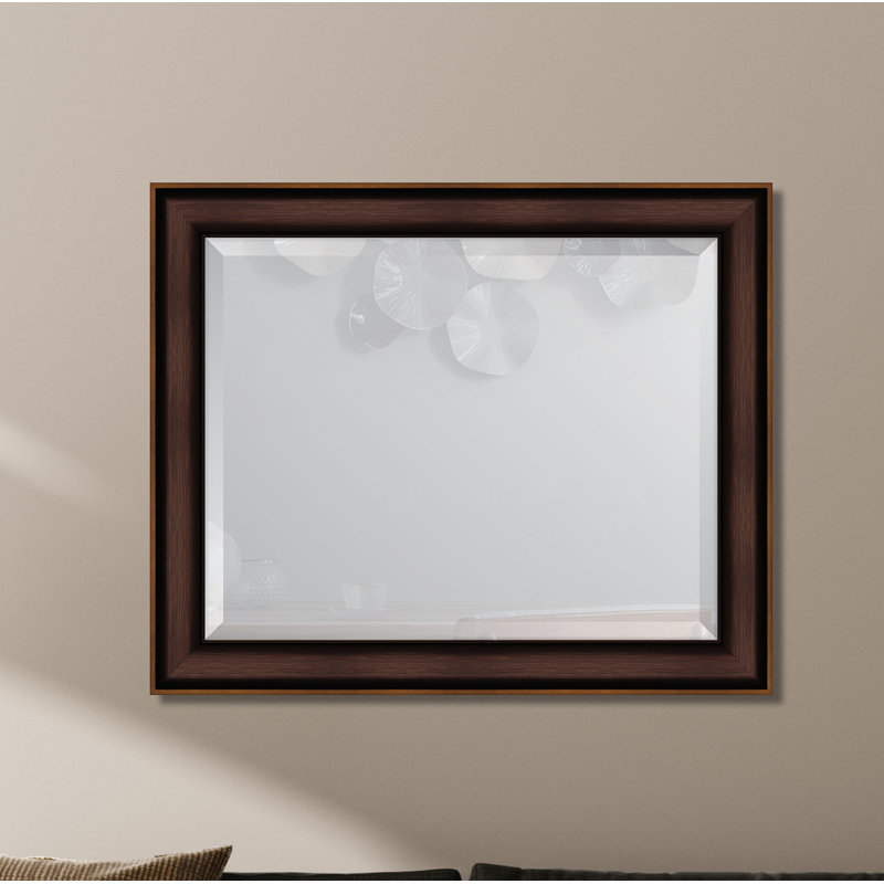 Miroir d'appoint Brizio, 28 po x 34 po, Bronze