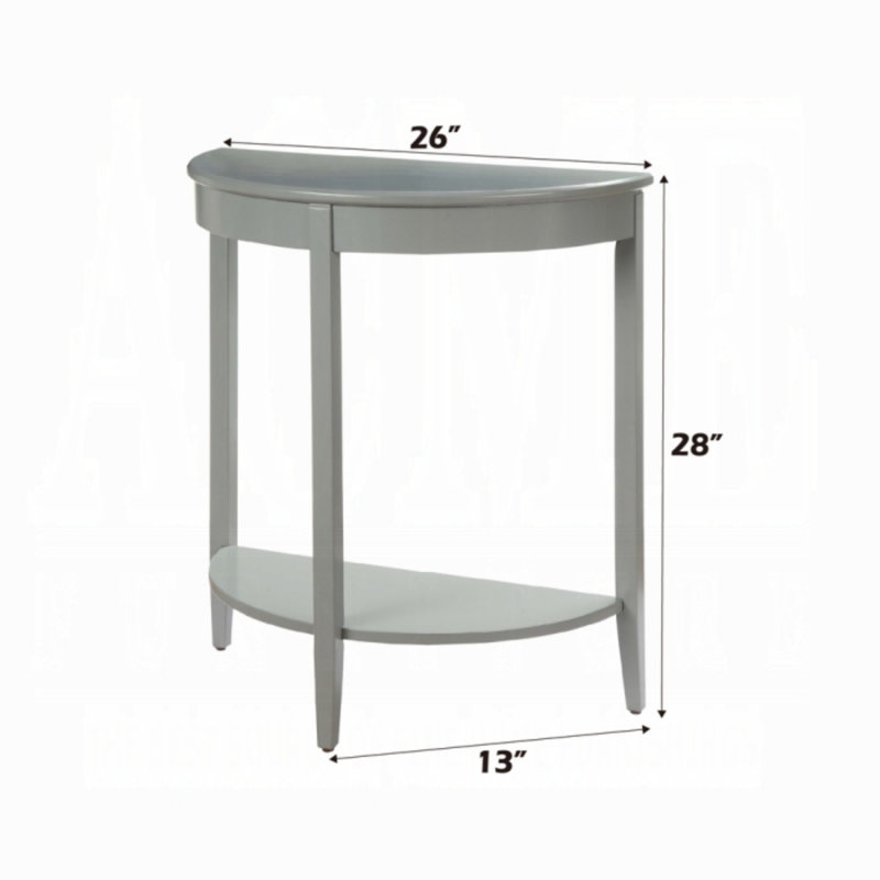 Modern Console table, Gray
