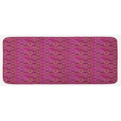 Eclectic Synthetic Kitchen Mat