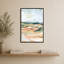 «Vermillion Landscape III» par Katrina Pete - impression sur toile-130878678-130878679