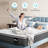 Hybrid Memory Foam Mattress With Fiberglass Free For Cooler Sleep Supportive & Pressure Relief, Medium Firm-1494747095-1504430268