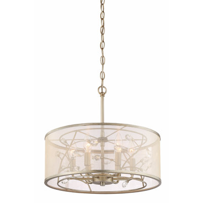Luminaire tambour suspendu 6 lumières Bloomingdale