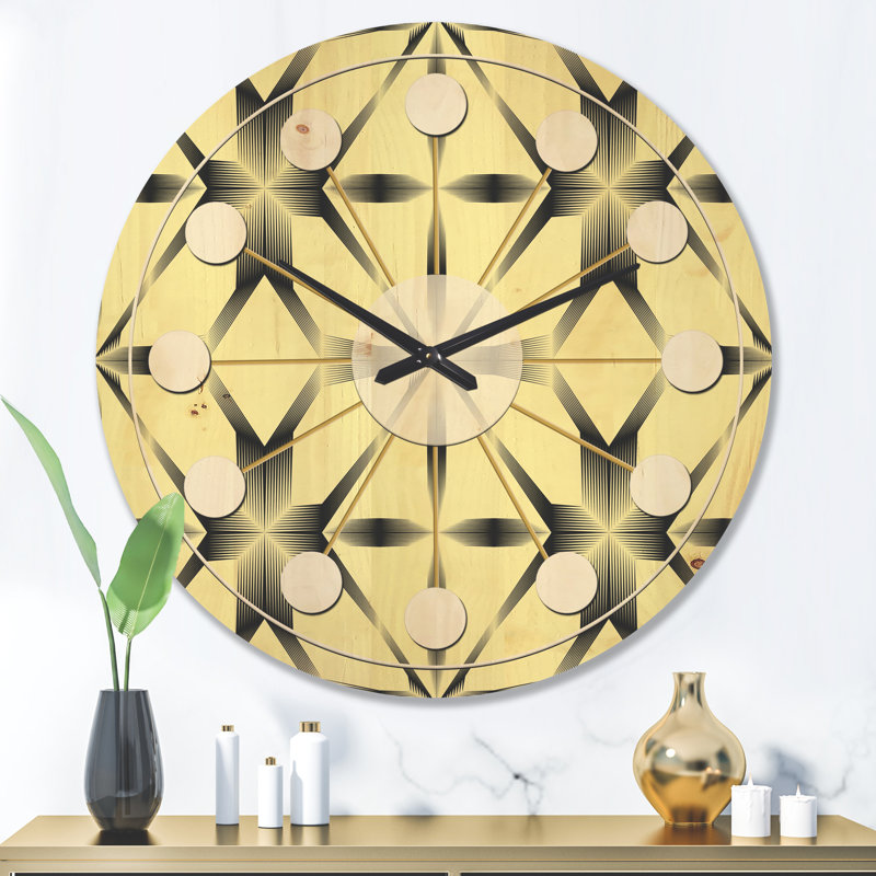 Ornement oriental. Horloge murale, Grand