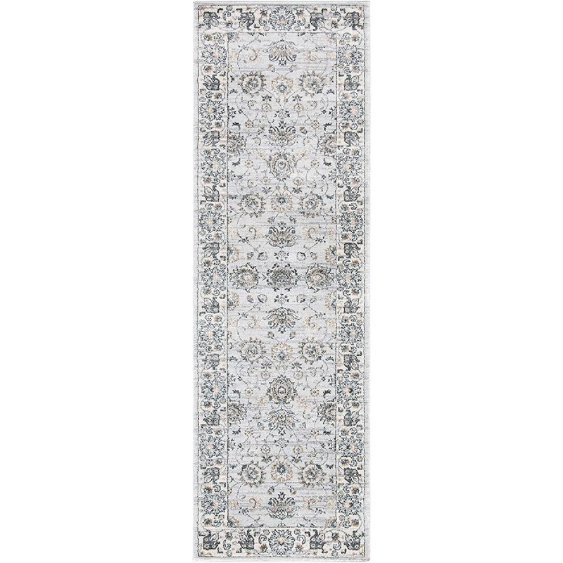 Tapis rose Aba, Tapis de couloir 2 pi 2 po x 8 pi