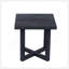 Table d'appoint ELLA SQUARE, noir