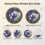Panneau de vitrail Starry Cat, vitrail, 7,8 H-554223711
