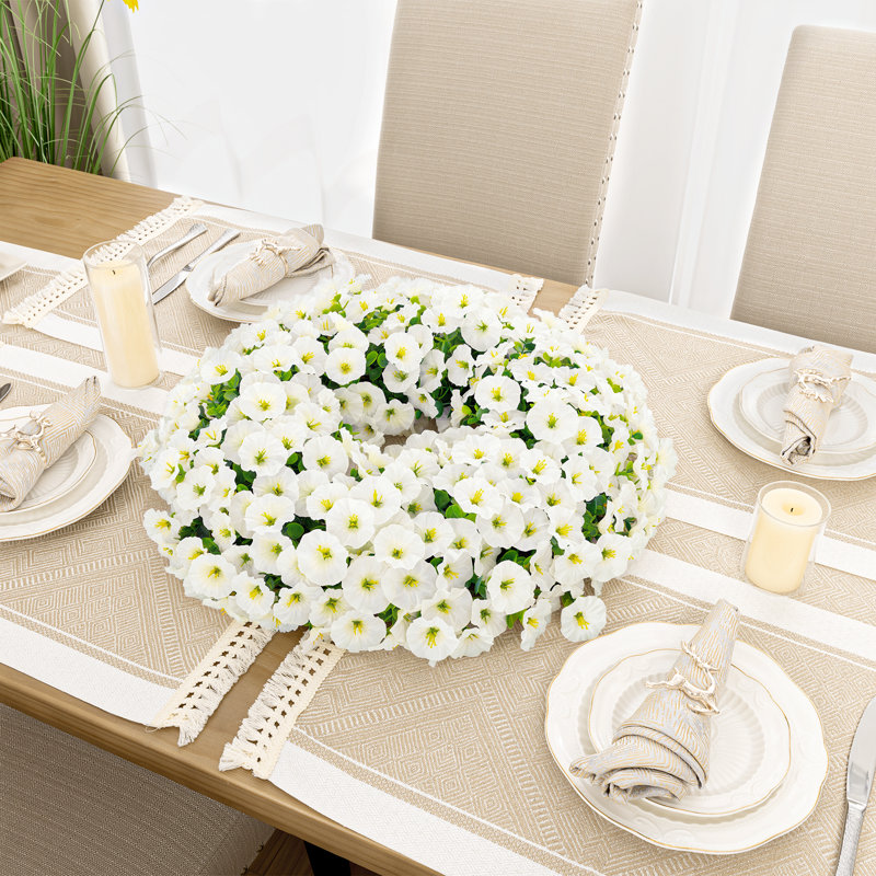 Couronne 20 po Morningglory, Blanc