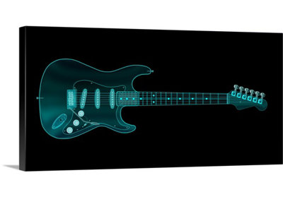 Francy " Guitar X-ray " by Michael Tompsett