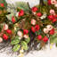 Mini couronne de fleurs 22 po Artificiel