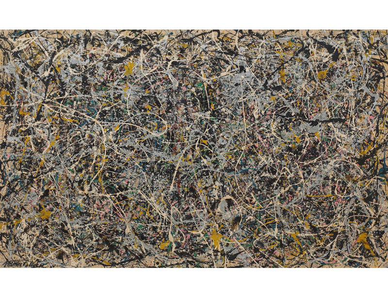 Number 1, 15" H x 24" W