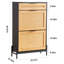 Armoire à chaussures en rotin