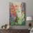 Bold Flourish II -Custom Wrapped Gallery Cavas