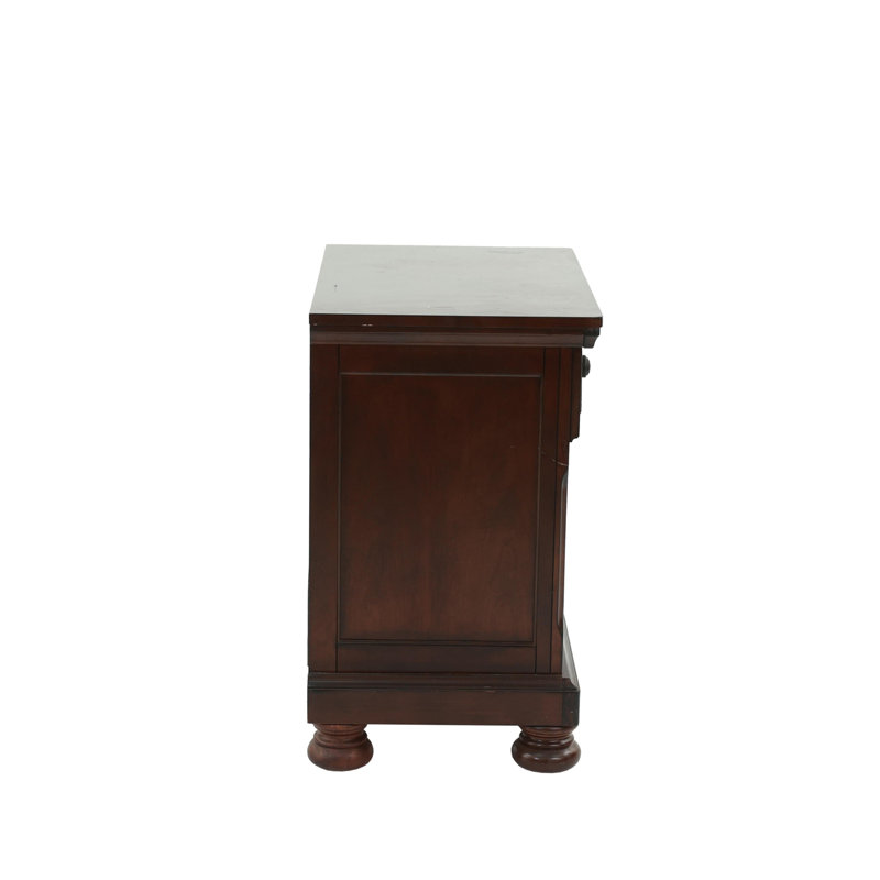 Nightstand, Solid Wood Nightstand, Wood Nightstand, Small Nightstand, Bedroom Nightstand, 30"H x 29"W x 18"D