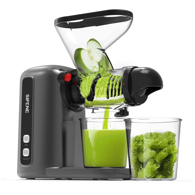SiFENE Compact Juicer: Slow Masticating Juicer, Easy Clean, BPA-Free for Small Families