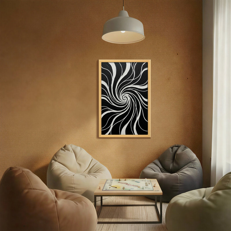 Abstract Swirl Pattern Design