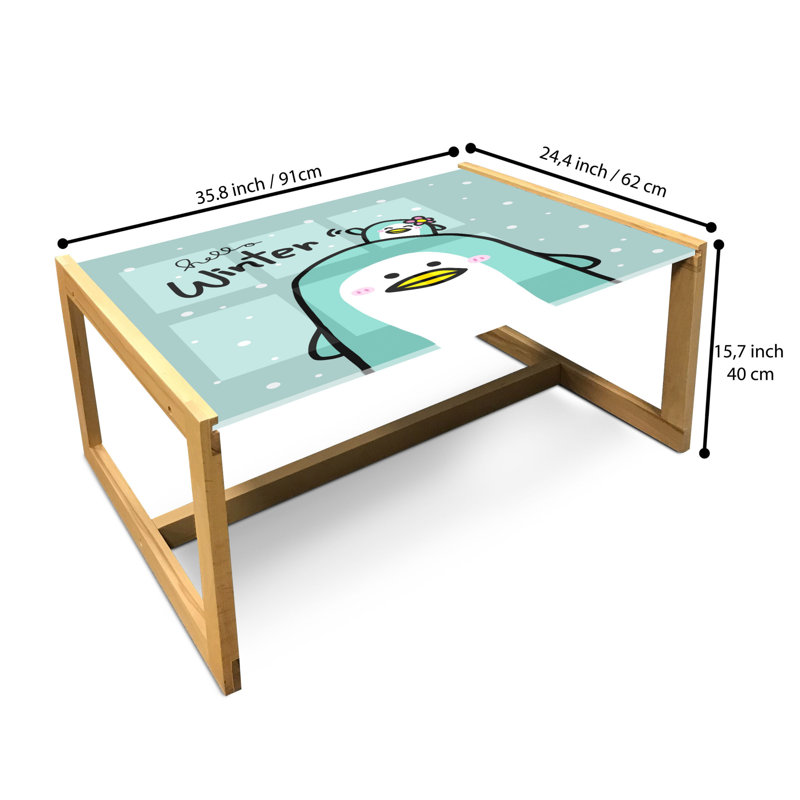 Jamanda Sled Coffee Table, 90cm H x 62cm W x 40cm D