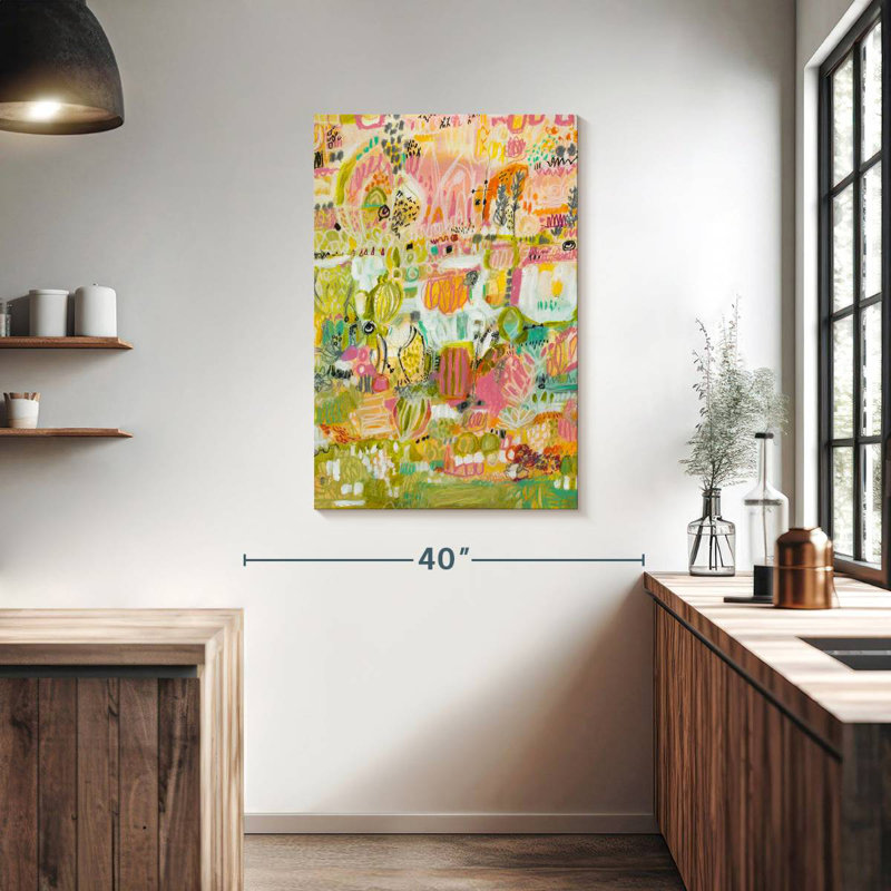 Avery Boho Garden I, H 39 po x l 26 po