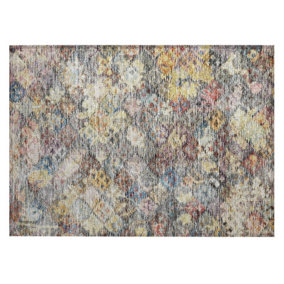 Machine Washable Indoor/Outdoor Chantille ACN1109 Gold Rug