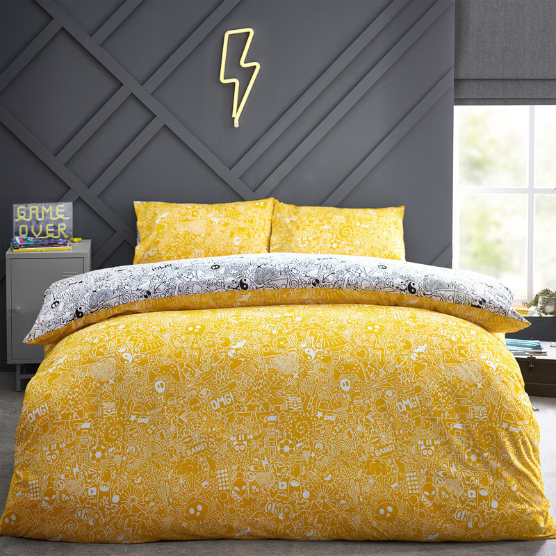 No Pattern Duvet Cover Set with Pillowcases Included, King Duvet Cover + 2 Standard Pillowcases