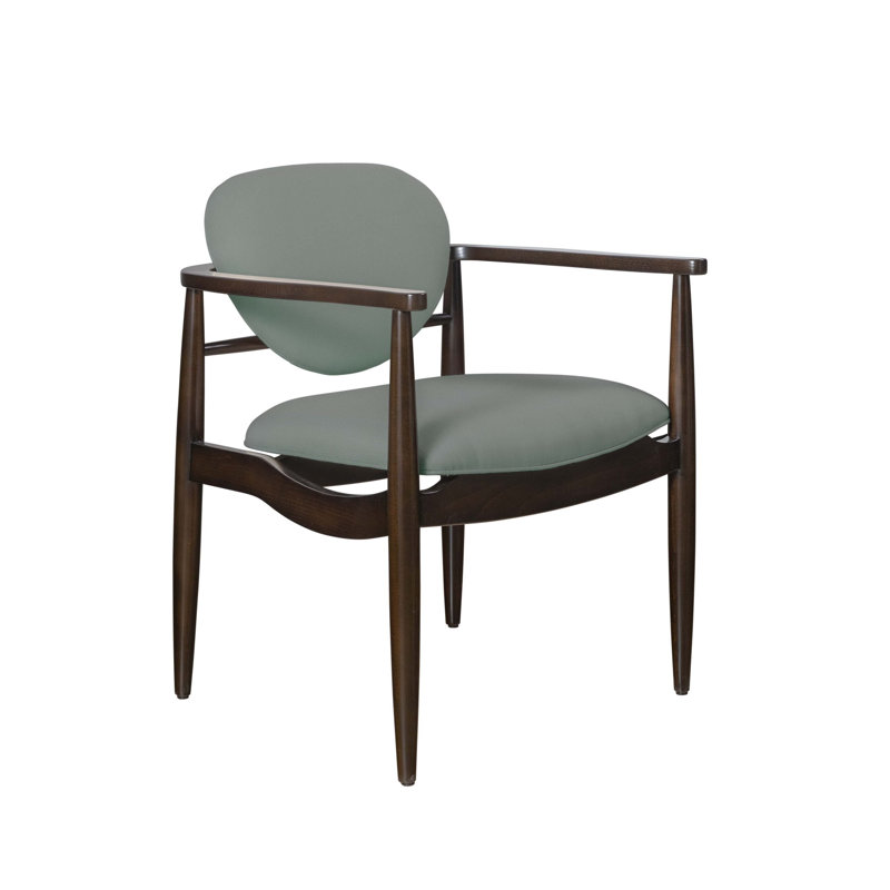 Carlton Armchair, Silver Sage Velvet