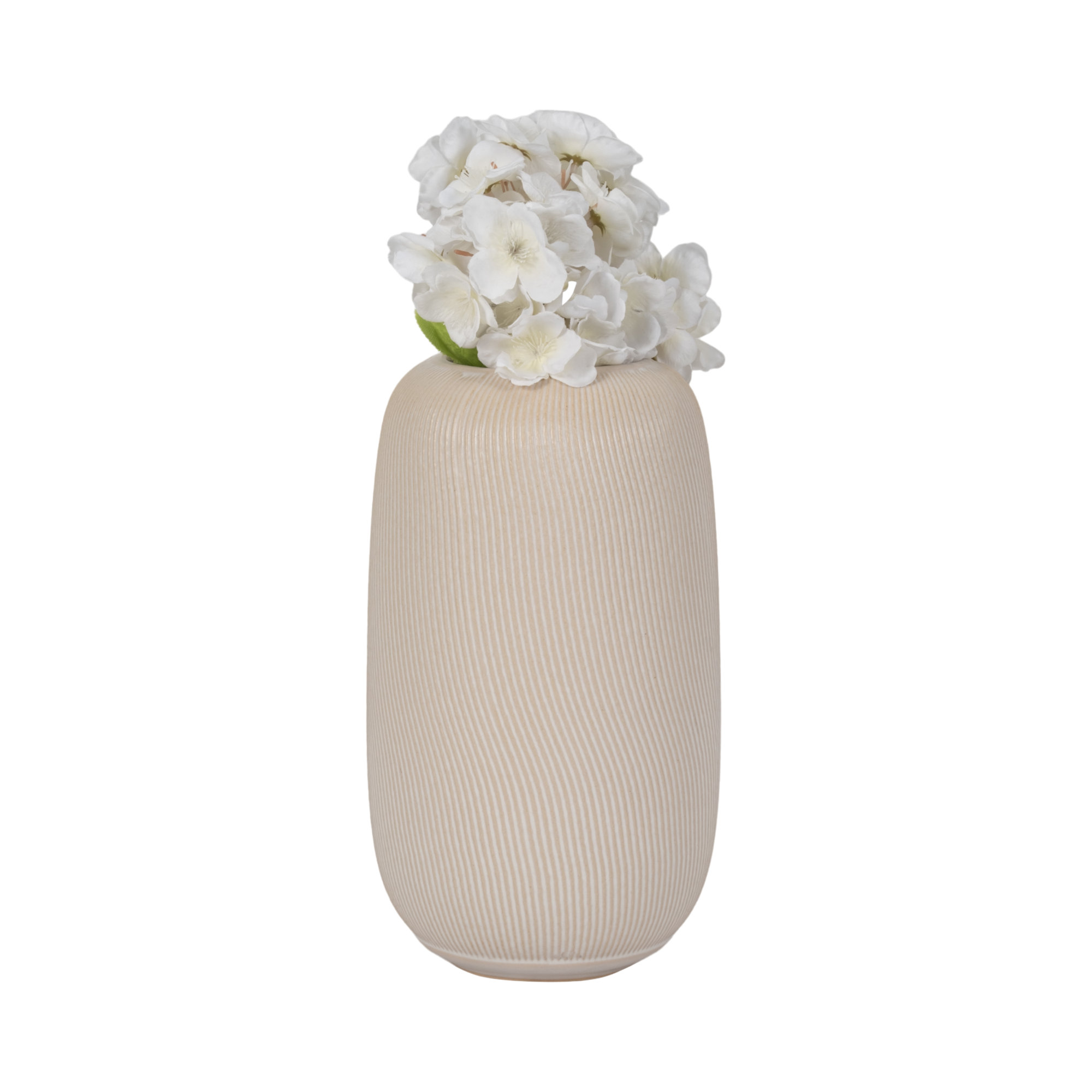 Handmade Ceramic / Porcelain Table Vase, 12" H x 7" W x 7" D