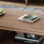 Table basse en bois massif de noyer