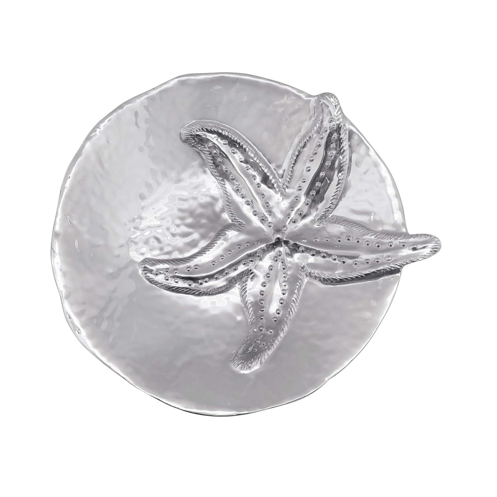 Seaside Recycled Sandcast Aluminum Fruit Bowl