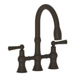 Jacobean Pull Down Kitchen Bridge Faucet