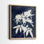 Indigo botanique I revisité - reproduction encadrée de qualité supérieure - prête à être accrochée - aucun clou requis - aucun clou requis-912972708-912972735