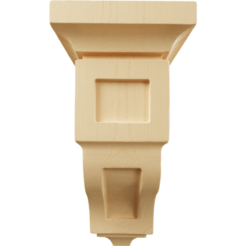 Petit corbeau en bois 4 "x P 4 3/4" x H 8 "(lot de 2), Érable