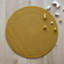 Keomi Round Wool Hand Woven Area Rug-1470639850