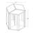 Siobhan Mirrored Glass Top End Table Set-214332848