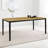 Seibold 67" Rectangular Wood Desktop Dining Table-228398202
