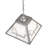 2 - Light Nickel Unique/Statement Pendant