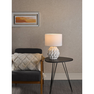 Idonia Table Lamp White With Shade