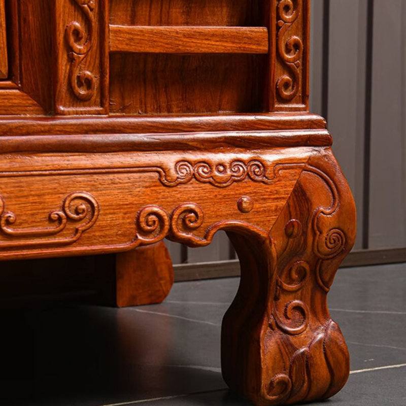 Creative Solid Wood TV Stand