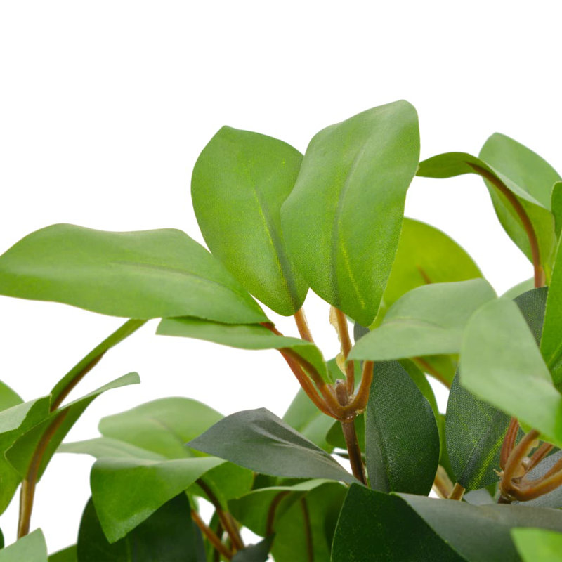 40cm Faux Laurel Plant in Wood Pot