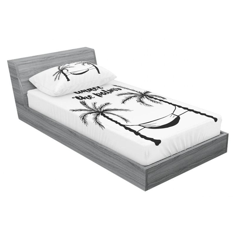 Microfiber Sheet Set, Twin Sheet Set with Fitted Sheet and 1 Pillowcase