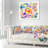 Colorful Stain Design without Grid - Abstract Printed Pillow-30967172-30967176
