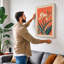 Statement Botanical 1 Piece Wrapped Canvas Wall Art-275133241-275133247