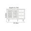 Buffet de rangement rétro multifonctionnel-129651263