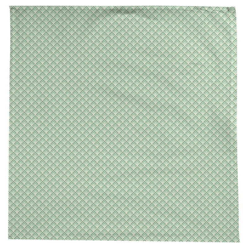 Nappe géométrique Avicia, Vert clair
