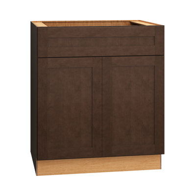 Dwelling  Livingston 30" W X 34.5" H X 24" D Fully Assembled 2-Door Kitchen Sink Base Cabinet