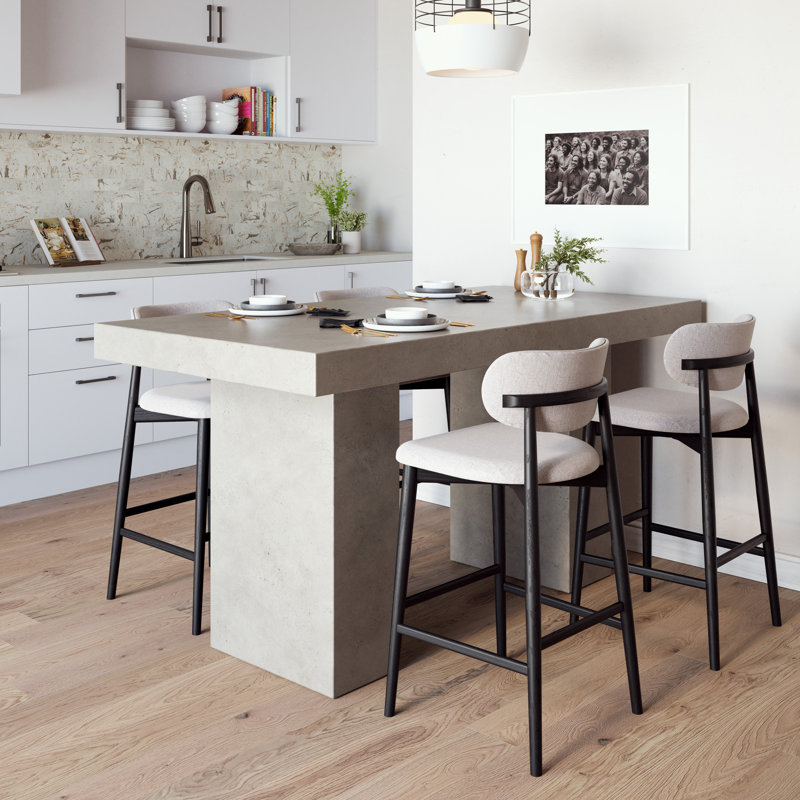 Mixx Elcor 82.75, Dark Gray, Counter Table (36.25" Height), 70.75" L x 35.5" W