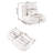 Multi-Function Lounger, Lazy Sofa Couch,Space Saving Design,Foldable,Human Pets Bed With 5 Adjustable Position, For Bedroom, Living Room-1038855106