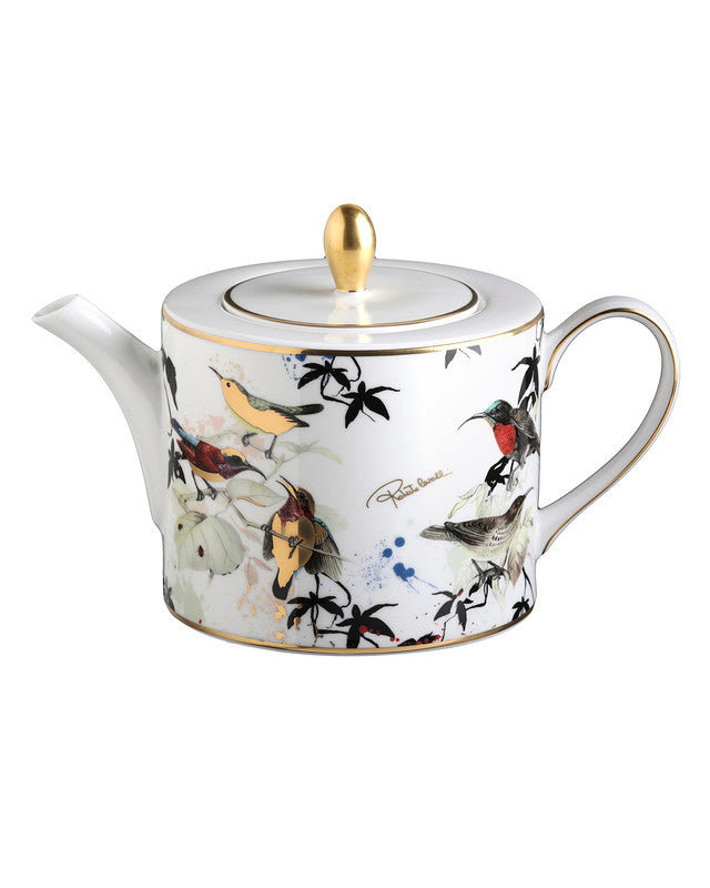 GARDEN'S BIRDS China Teapot Set
