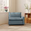 Chaise à accoudoirs en lin Gracey-337493774