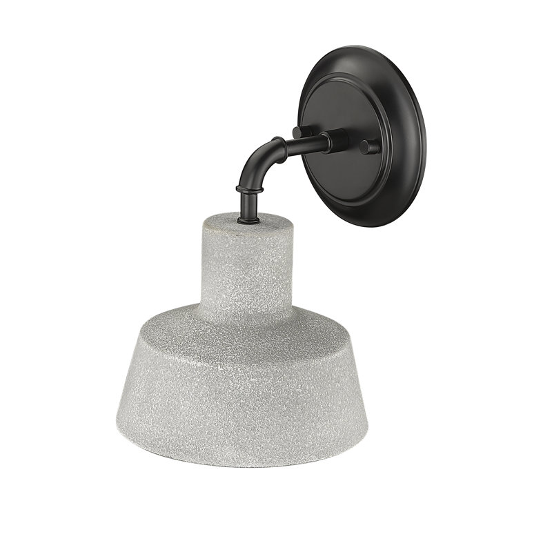 Jakalia 1 Light Outdoor Wall Sconce, 10" H x 7" W x 7.5" D