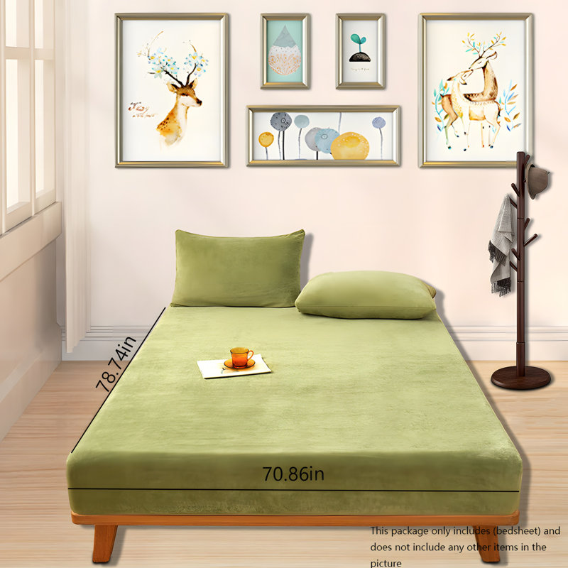Embroidery Fitted Sheet