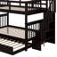 Lit superposé double au-dessus de double avec lit gigogne simple Stairway-613349110